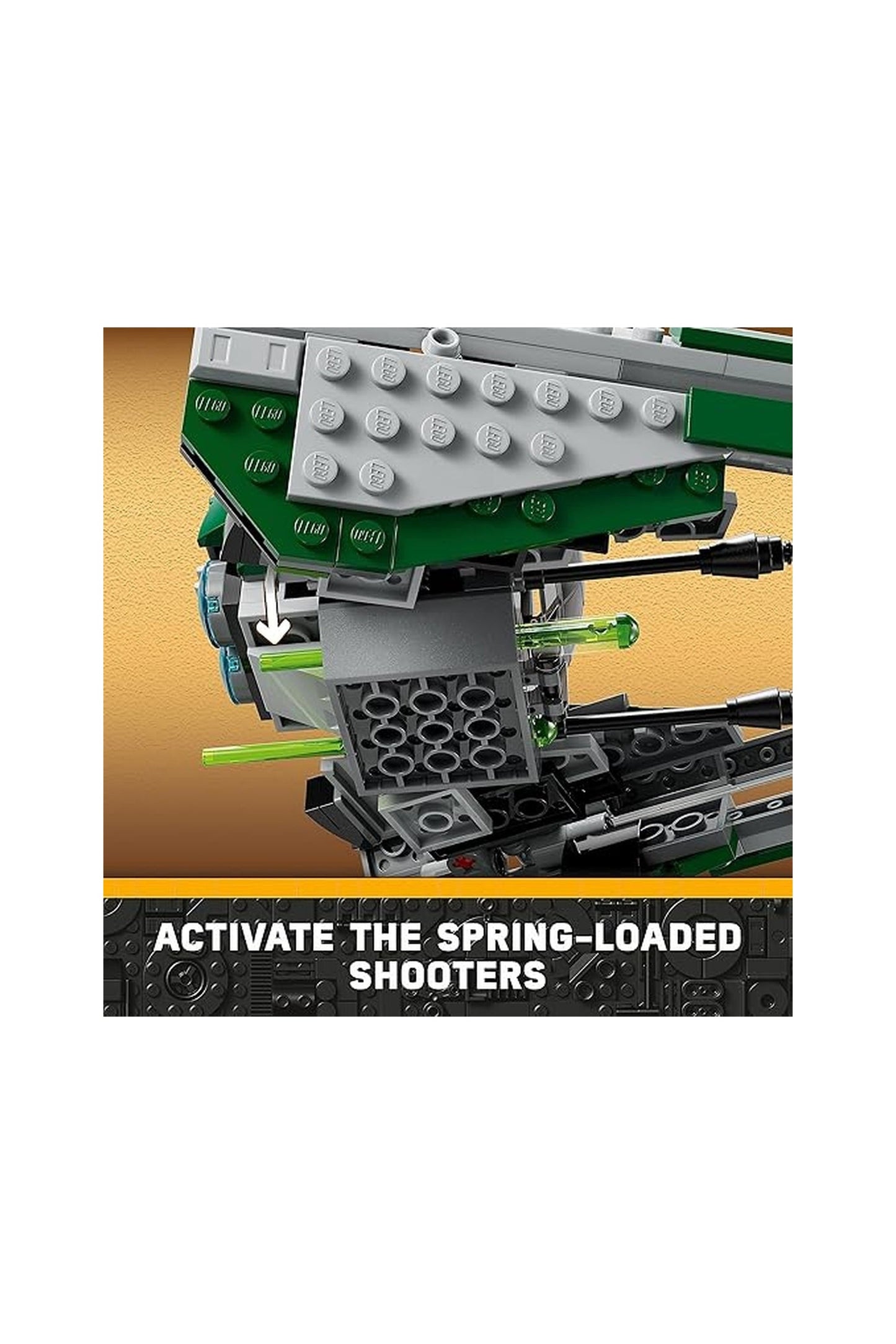 Lego YodaÃ¢â‚¬â„¢s Jedi Starfighter Building Toy Set