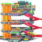 Power Joy Vroom Vroom Skyline Garage M.Level+4cars - Marah Kids