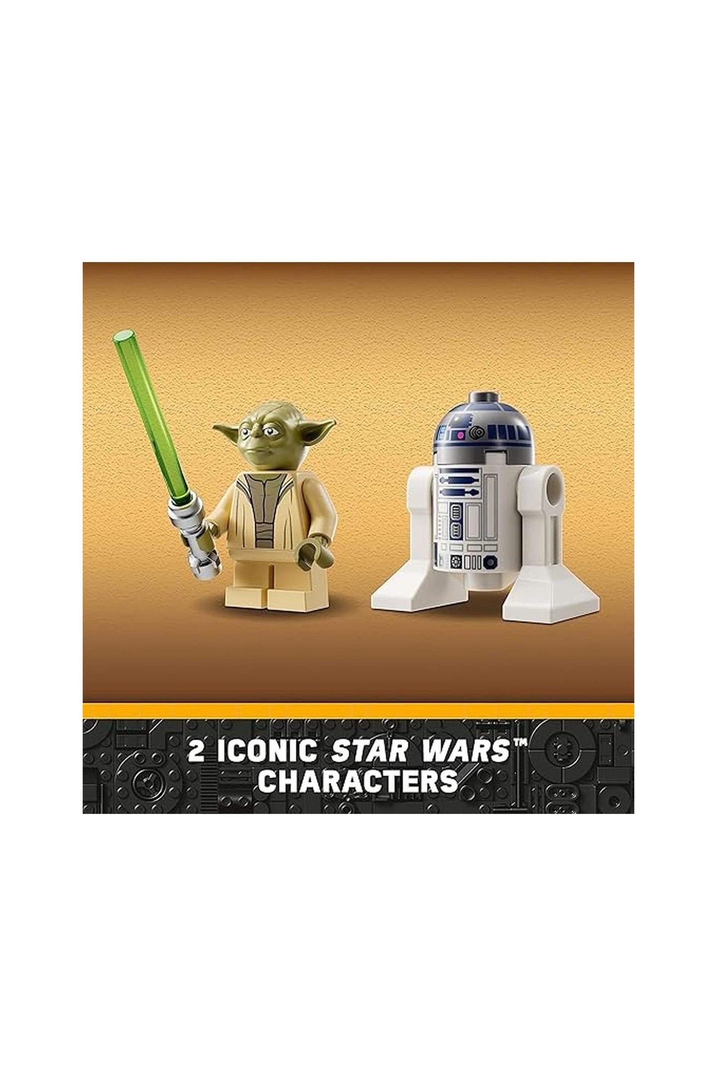 Lego YodaÃ¢â‚¬â„¢s Jedi Starfighter Building Toy Set