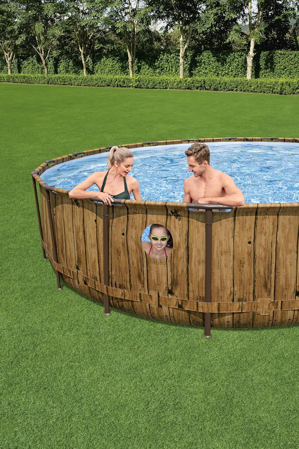 BWAGP BESTWAY POOLSET POWERSTEEL VISTA 549X122CM - Marah Kids