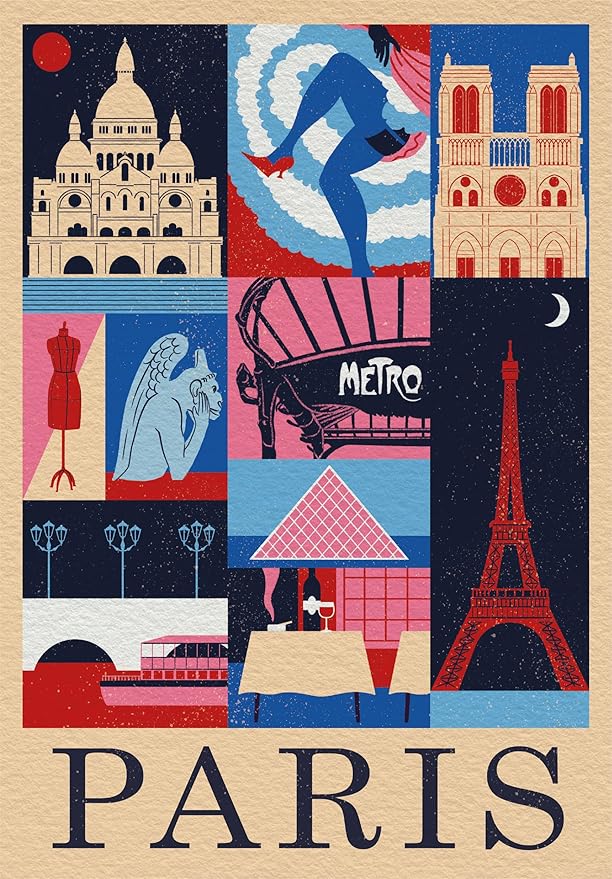 CLEMENTONI PUZZLE STYLE CITY PARIS 1000PCS - Marah Kids