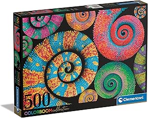 CLEMENTONI PUZZLE TAILS COLORBOOM 500PCS - Marah Kids