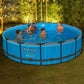 BWAGP BESTWAY POOLSET STEELPRO MAX LED 457X107 - Marah Kids