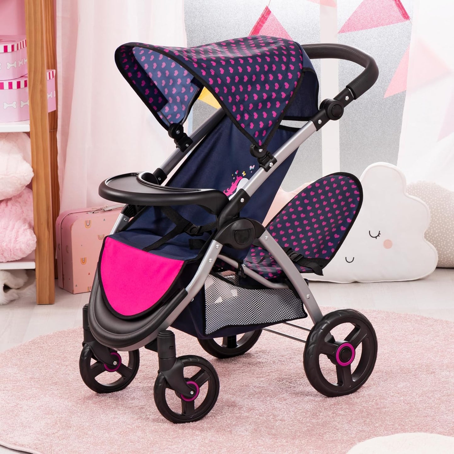 BAYER New Twin Pram W/ Bag - Marah Kids
