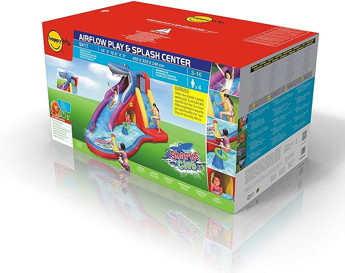 Happy Hop Shark Club Slide 450X320X240 - Marah Kids