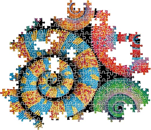 CLEMENTONI PUZZLE TAILS COLORBOOM 500PCS - Marah Kids