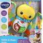 VTech Baby Rattle & Shake Birdie, Sensory Toy with Music, Sounds, Colours, Lights, Interactive Gift for Boys & Girls 3, 6, 12, 18 Months +, English Version - Marah Kids