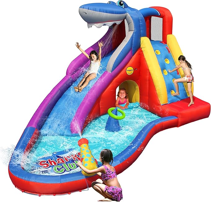 Happy Hop Shark Club Slide 450X320X240 - Marah Kids