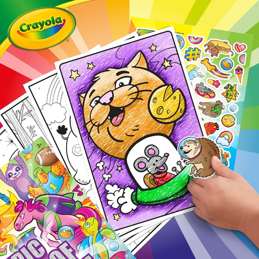 Crayola - 288 - Page Coloring Book, Epic Adventure - Marah Kids