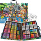 CRAYOLA - Paw Patrol Mighty Movie Painting Case, Creative Set with 128 Pieces, Felt Tip Pens, Crayons, Wax Pens, Creative Activity and Gift for Children, Ages 5 and Up - Marah Kids