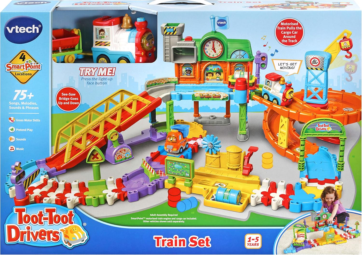 VTech Toot - Toot Drivers Train Baby Toy Set - Marah Kids