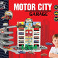 Power Joy Vroom Vroom Motor City Garage with 4 Cars - Marah Kids