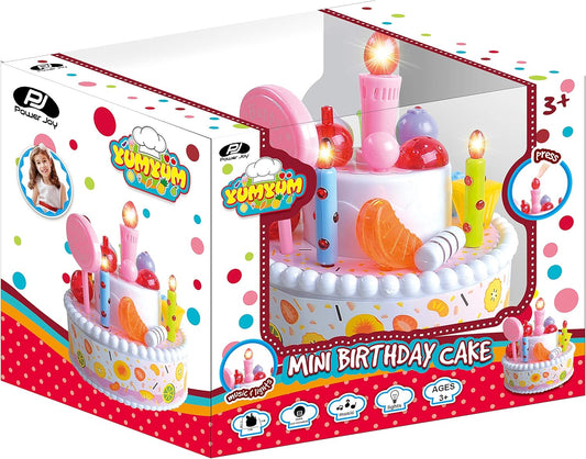 Power Joy Yumyum Mini Birthday Cake Battery Operated - Marah Kids