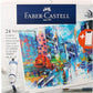 FABER - CASTELL ACRYLIC COLORS SET OF 24 X 9ML TUBES IN A CARDBOARD PACK - Marah Kids