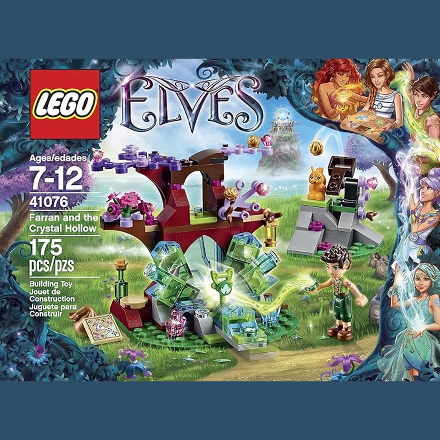 Lego Elves Farran And The Crystal Hollow 41076