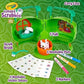 Crayola Scribble Scrubbie Pets Safari Treehouse, Toy Storage Case, Gift For Boys & Girls