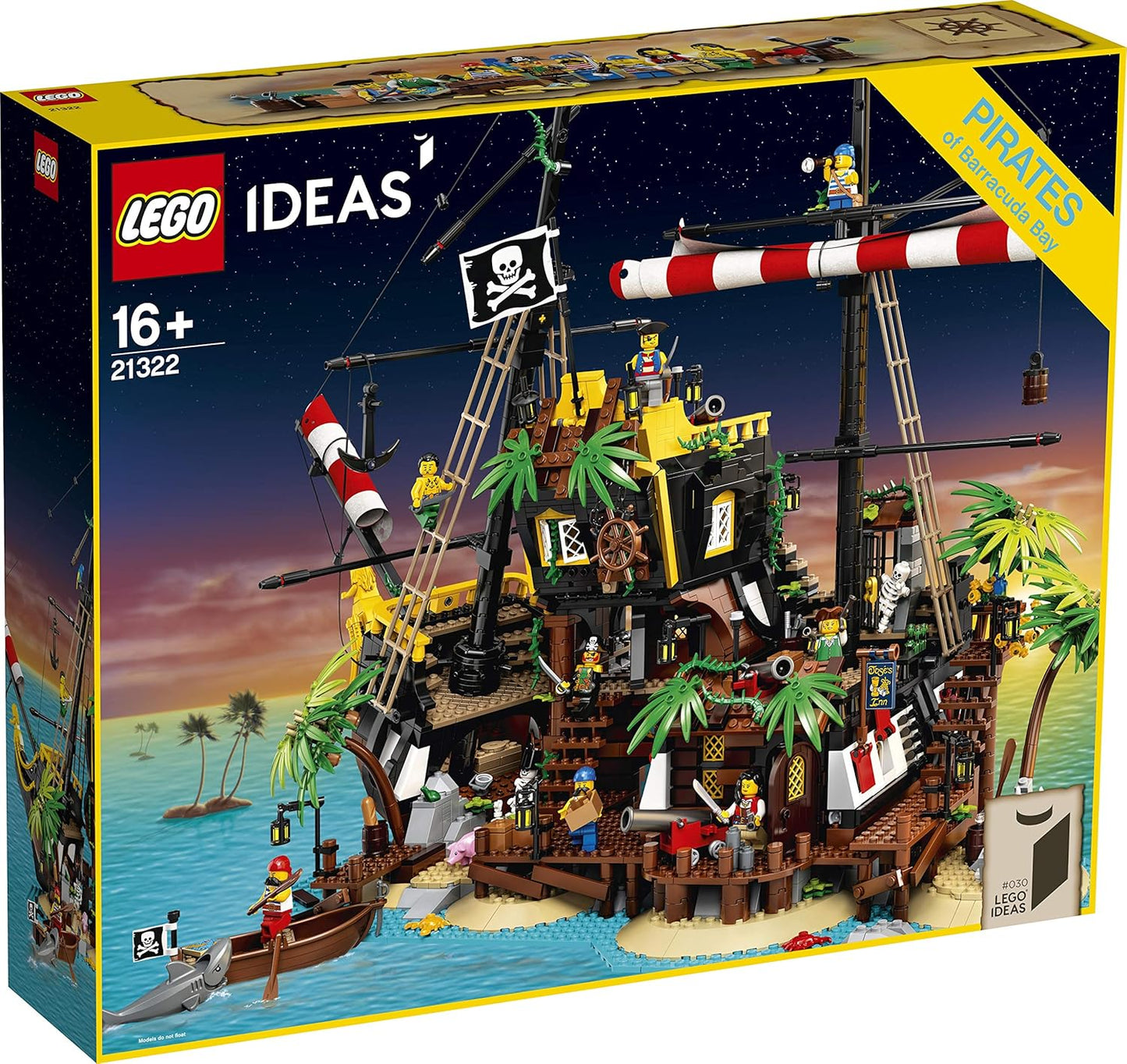 LEGO Ideas Pirates of Barracuda Bay 21322