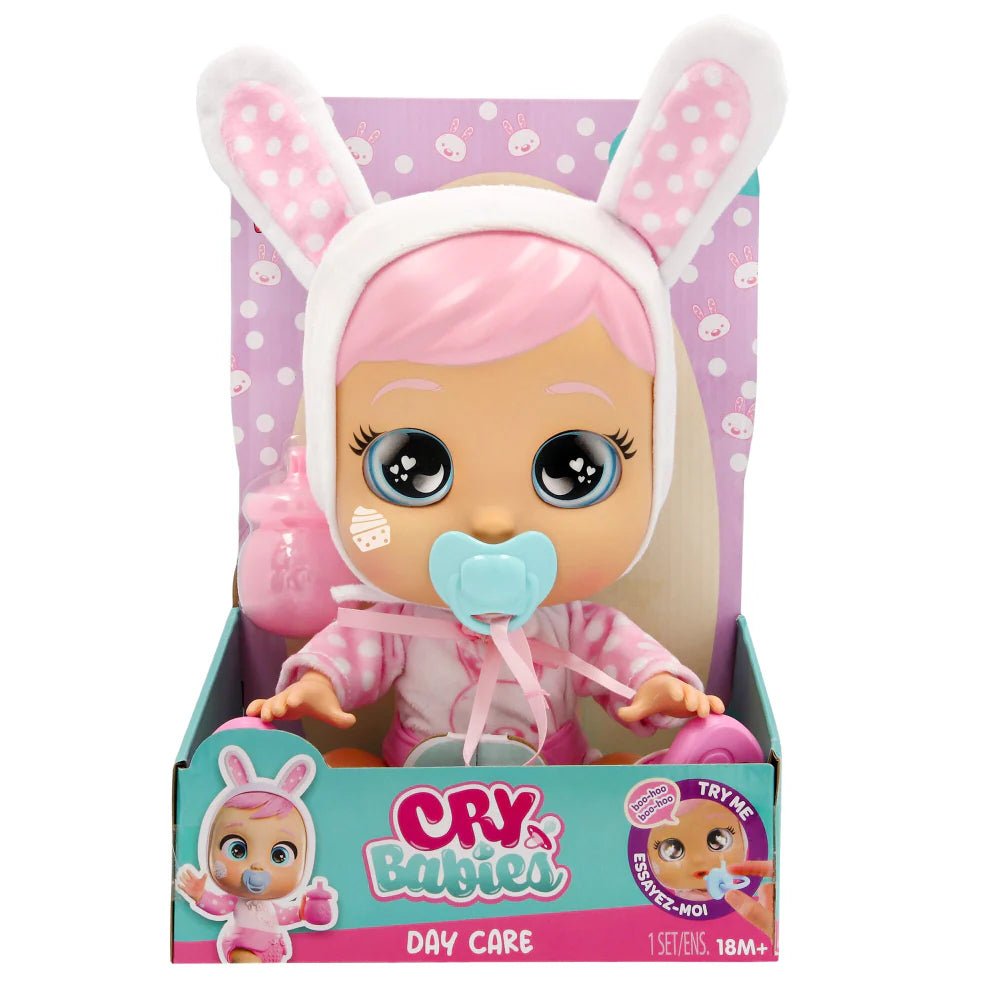Cry Babies Day Care Interactive Baby Doll - Coney, Battery Operated - Marah Kids