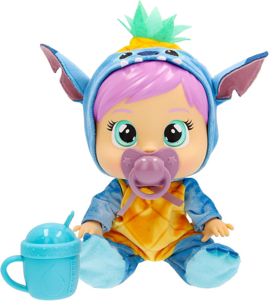 Cry Babies Loving Care Disney Stitch - Themed Baby Doll - Marah Kids