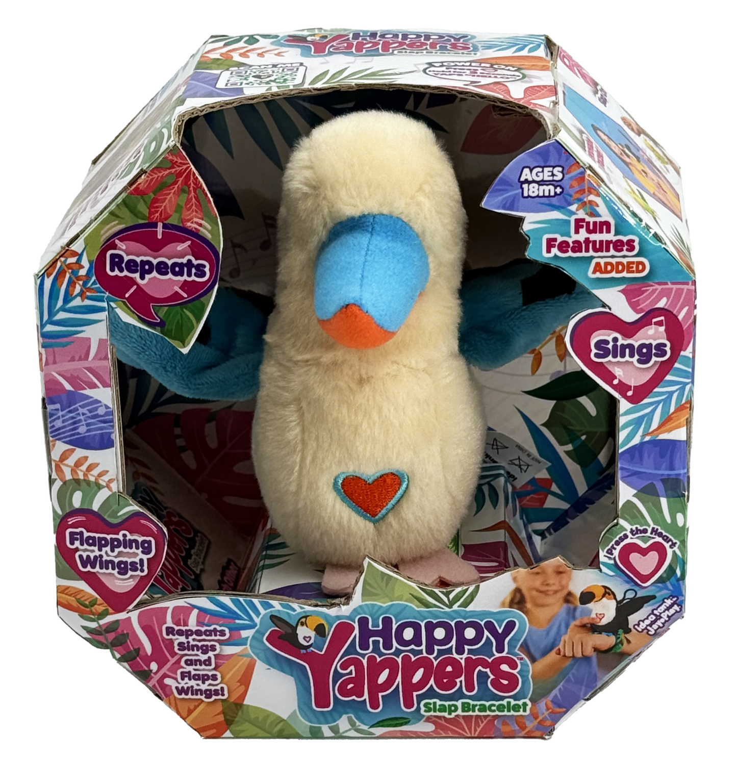 Happy Yappers - White Kookaburra - Marah Kids