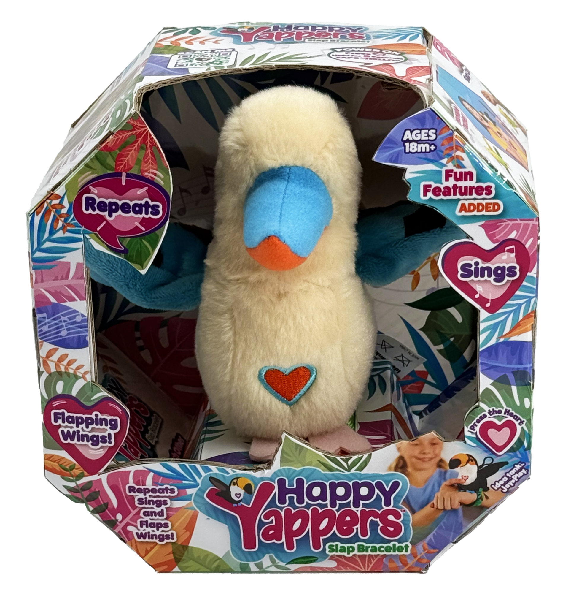 Happy Yappers - White Kookaburra - Marah Kids