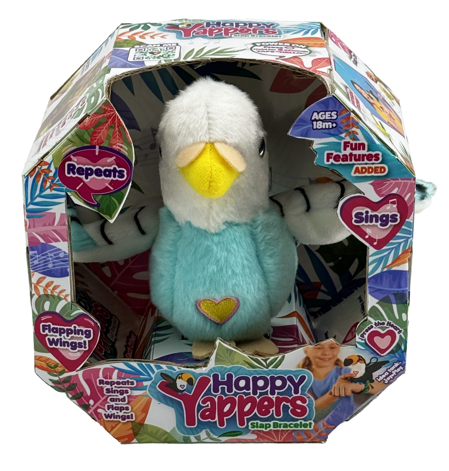 Happy Yappers - Parrott Turquoise - Marah Kids