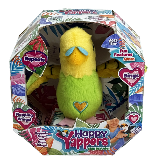 Happy Yappers - Parkeet Green - Marah Kids