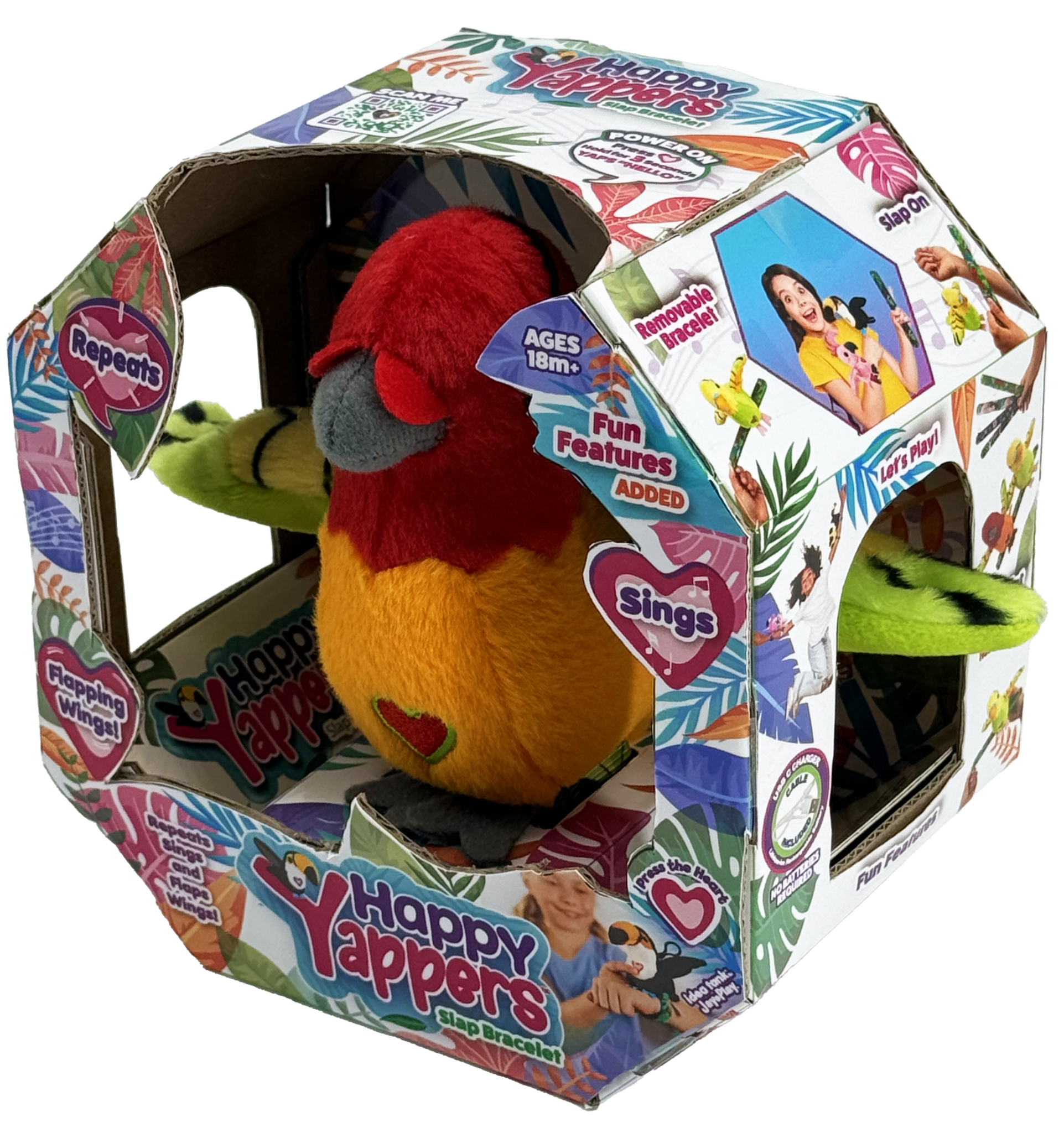 Happy Yappers - Parkeet Orange - Marah Kids