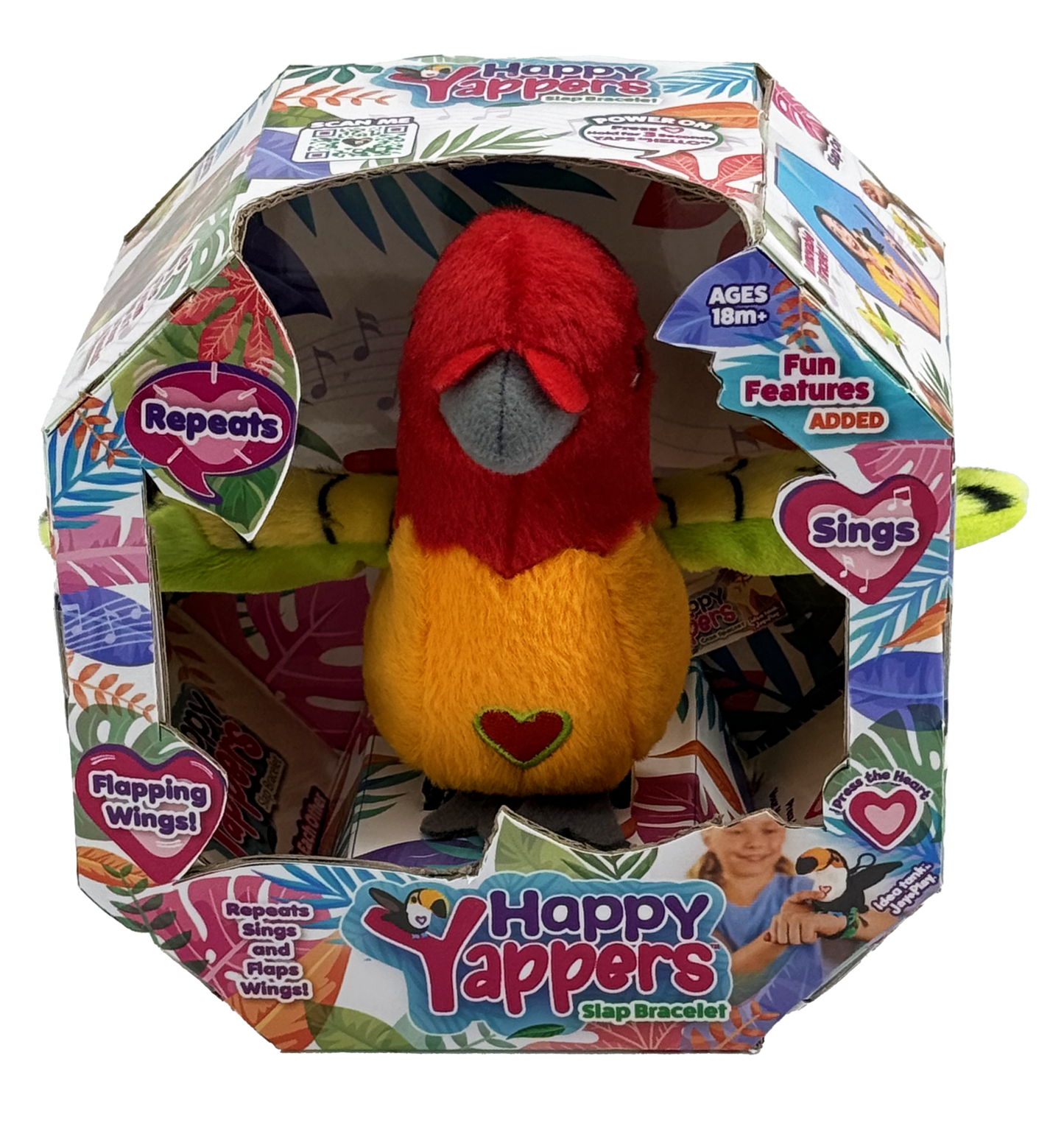 Happy Yappers - Parkeet Orange - Marah Kids