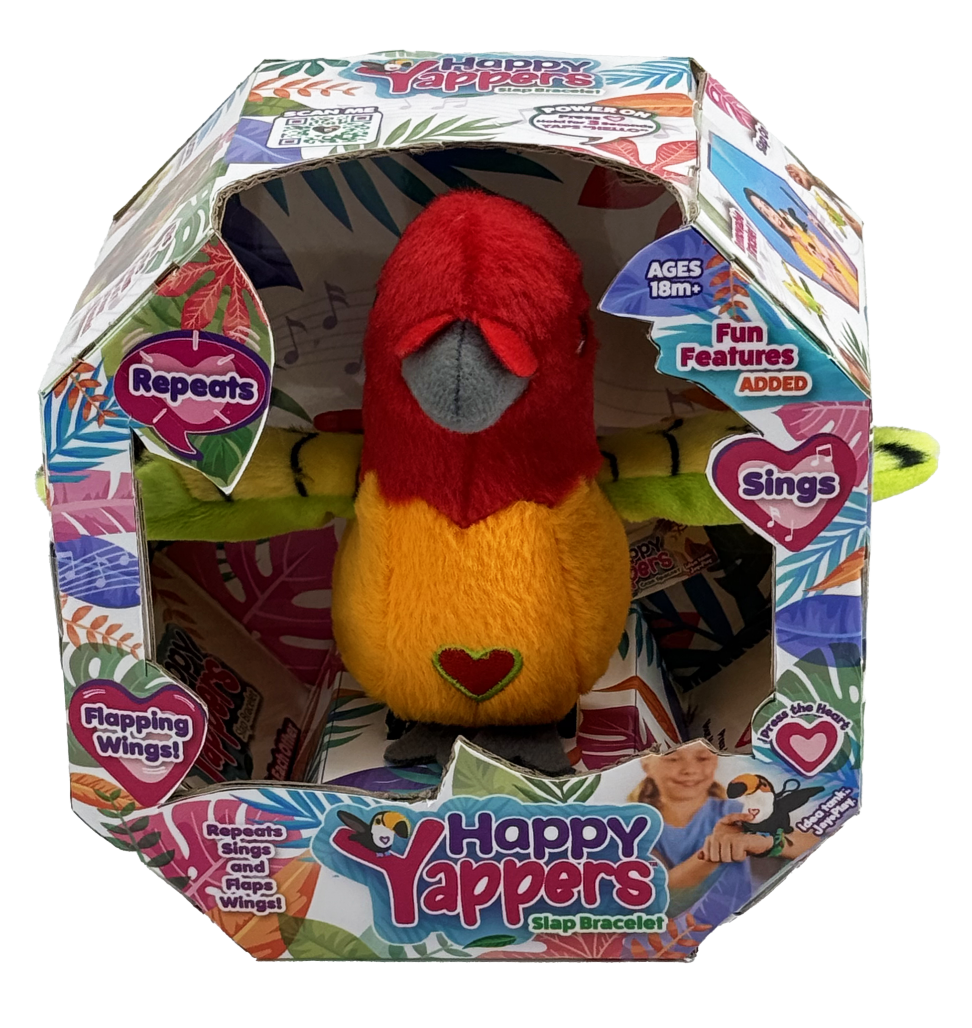 Happy Yappers - Parkeet Orange - Marah Kids