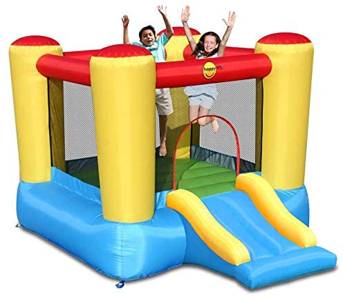 Happy Hop Bouncy Castle W Slide - Marah Kids
