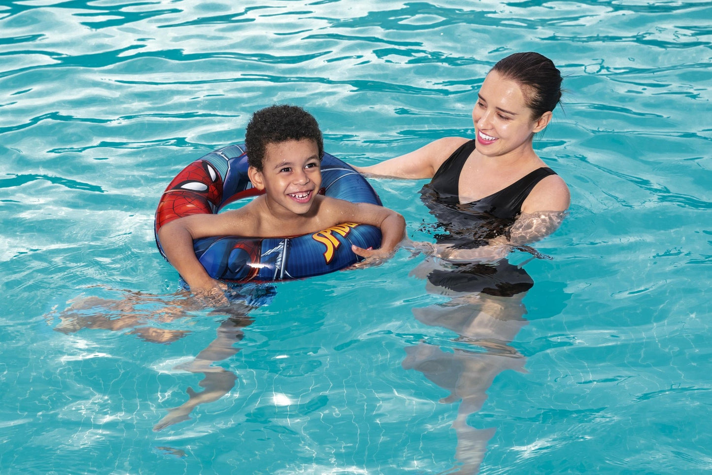 Bway Spiderman swim Ring 56Cm