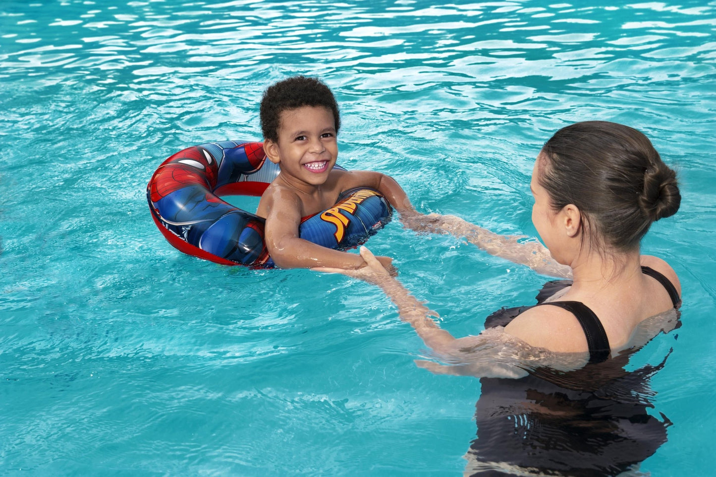 Bway Spiderman swim Ring 56Cm