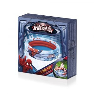 BESTWAY Pool 3 Ring Spiderman 122X30 - Marah Kids