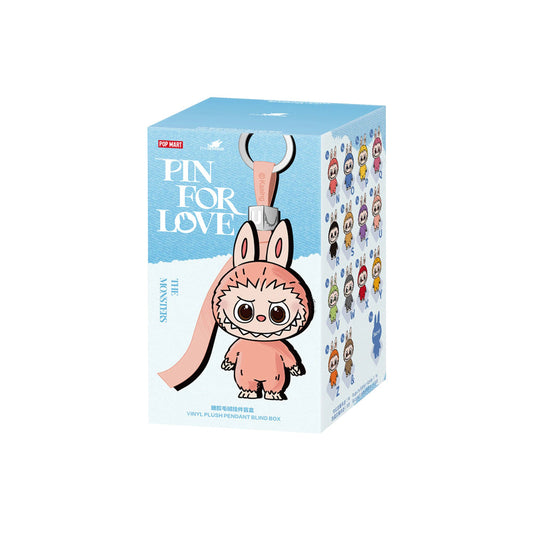 The Monsters Pin For Love Series-Vinyl Plush Pendant Blind Box (N-Z)