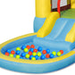 Happy Hop Castle Pool&Slide 365X200X190 - Marah Kids