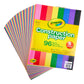 Crayola - Construction Paper, 96 Sheet 9 In x 12 in – Multicolour - Marah Kids
