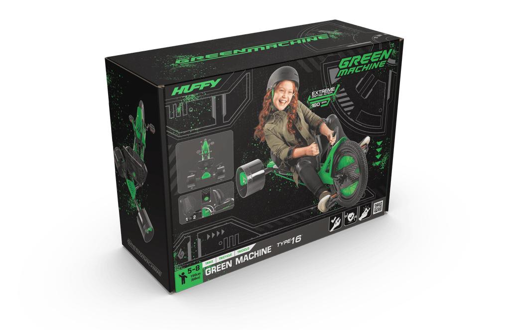 Huffy Green Machine 16Inch - Marah Kids