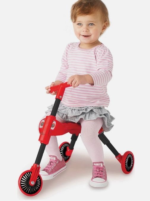Mookie Scuttle Bug Beetle Red & Black - Marah Kids