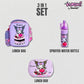 Sanrio Kuromi Cherry Cookie 3 In 1 Set - Marah Kids
