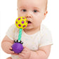 Soft Bend & Flex Barbell Rattle for Babies, Develops Rhythm and Sensory Skills for Infants 0+ Months - Marah Kids
