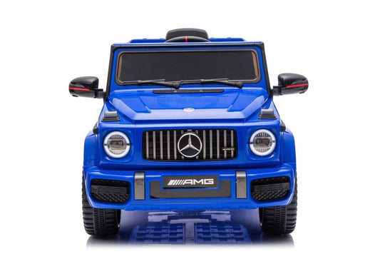 MERCEDES BENZ G63 AMG 12V RIDE - ON | 2 MOTORS | EVA WHEELS | LEATHER SEAT | BLUE - Marah Kids