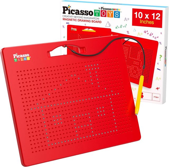 Picasso Magnetic Drawing Board Red - Marah Kids