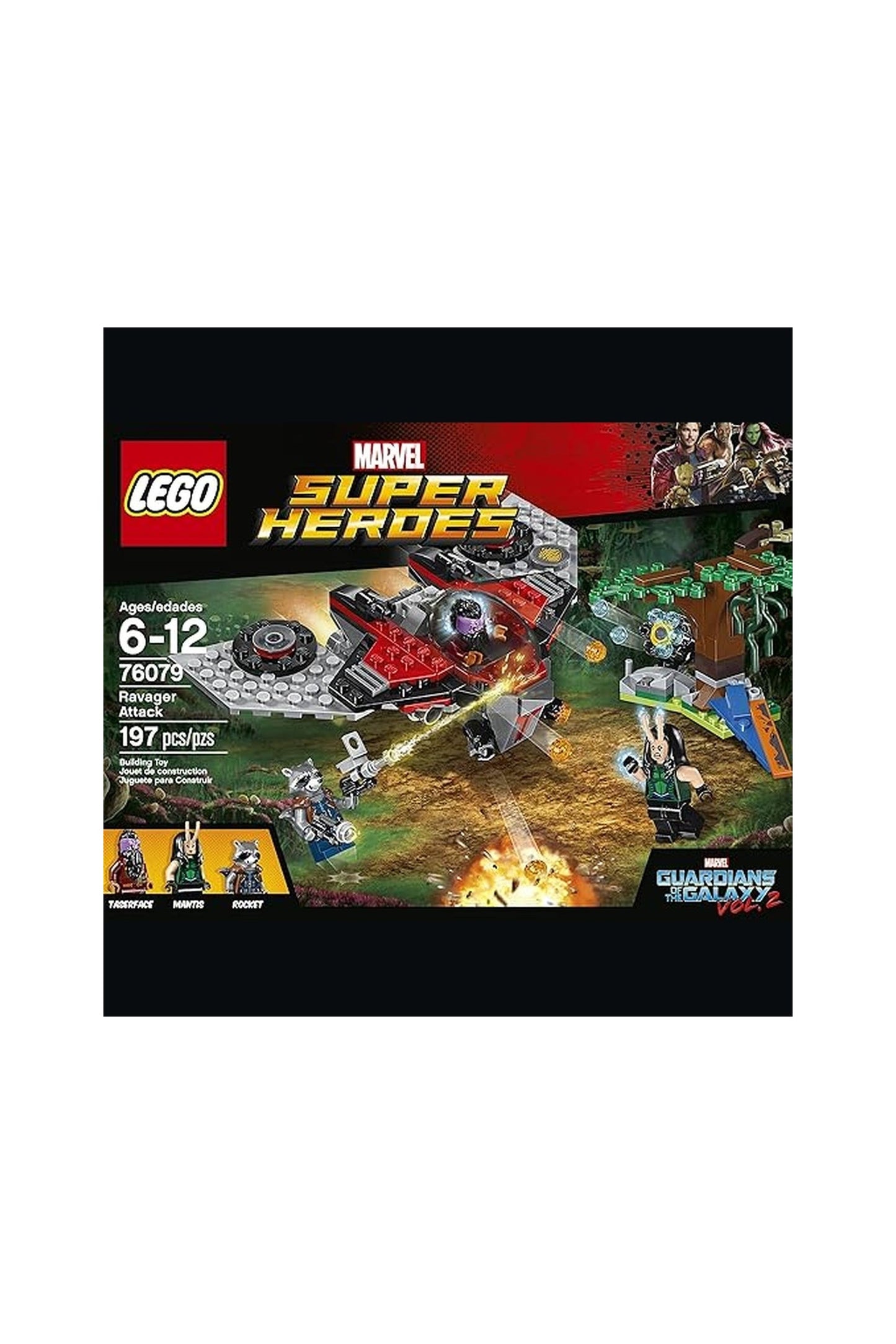 Lego Super Heroes Ravager Attack