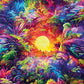 CLEMENTONI PUZZLE PSYCHEDELIC COLORBOOM 500PC - Marah Kids