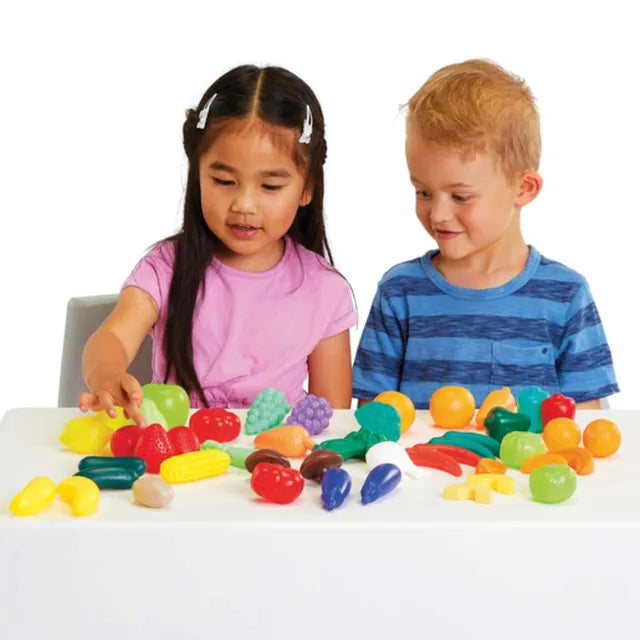 Addo Busy Me Play Food Fruit & Veg, Pretend Play Toys, Learning Activity for Kids, Imaginative Toy