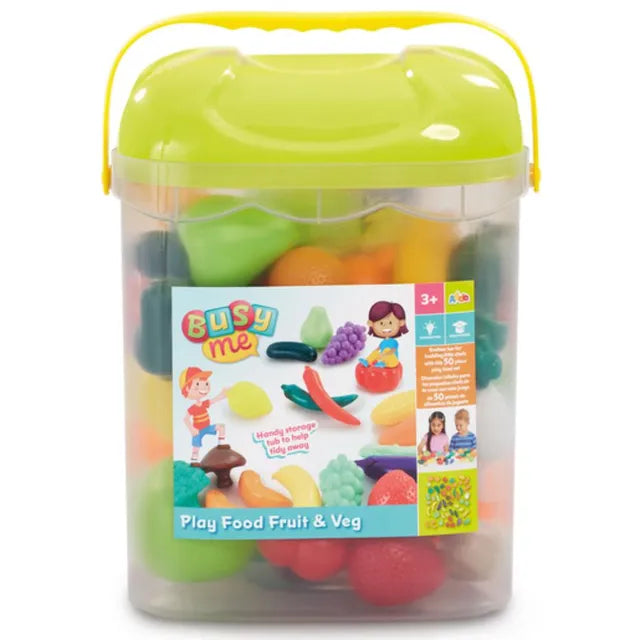 Addo Busy Me Play Food Fruit & Veg, Pretend Play Toys, Learning Activity for Kids, Imaginative Toy
