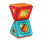 Addo MagniMake Bright Starter Set 18-pieces, Magnetic Tiles, Construction Playset, Building Toys