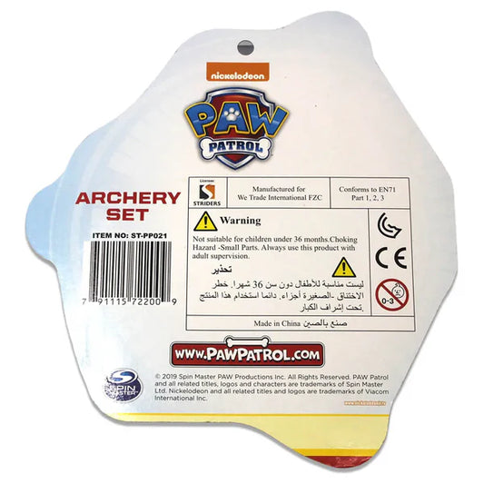 Paw Patrol -Archery Set
