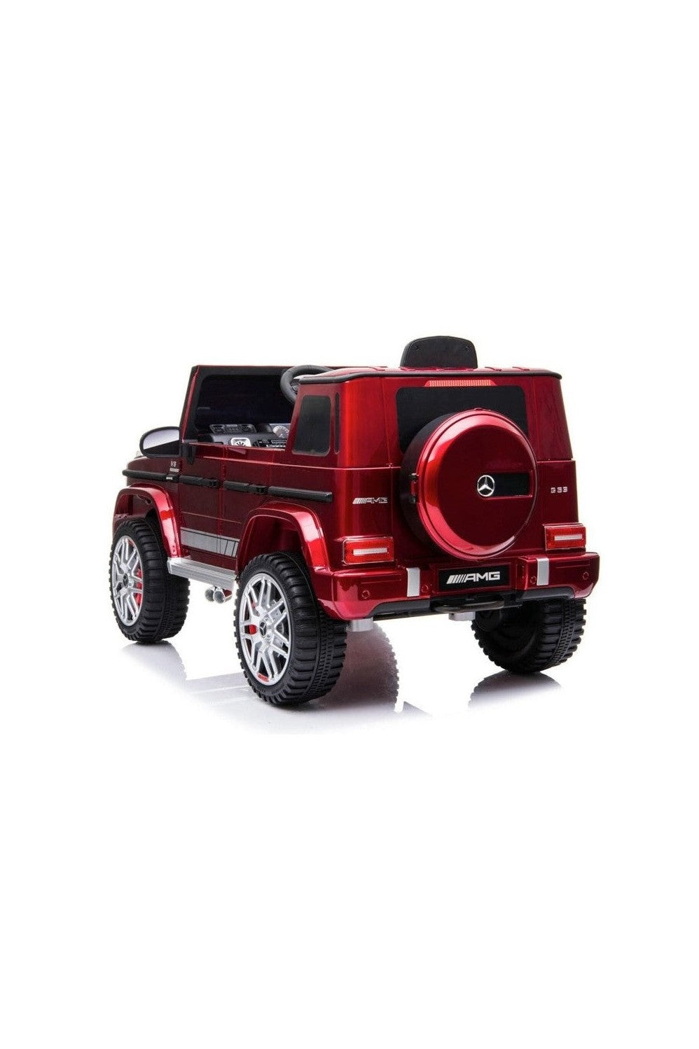 Mercedes G63 Kids Rideon Jeep - Painting Red (12V)